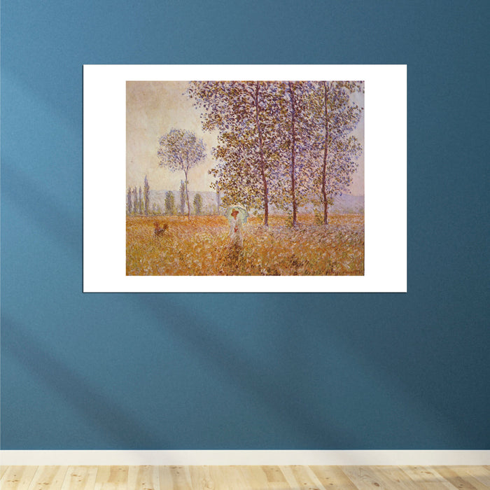 Claude Monet - Autumn Field
