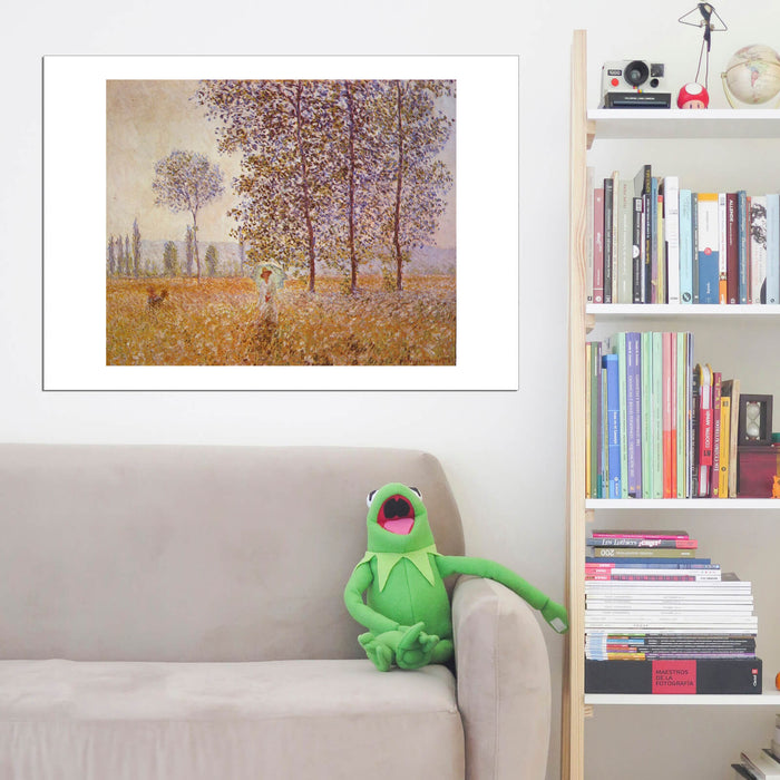 Claude Monet - Autumn Field