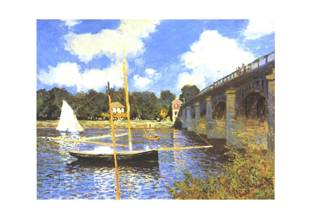Claude Monet - Bridge in Argenteuil