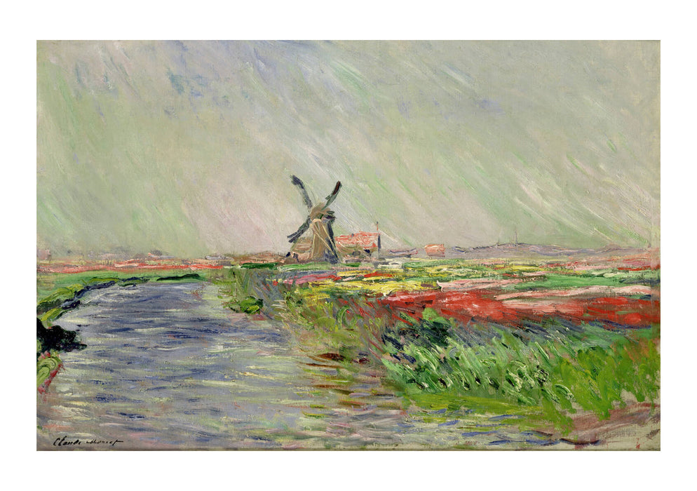 Claude Monet - Champ de tulipes en Hollande
