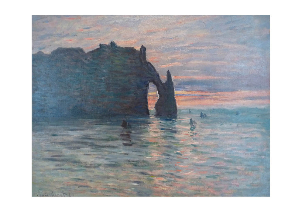 Claude Monet - Cliff