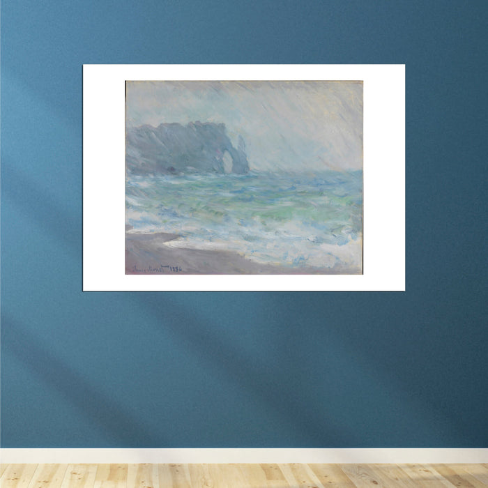 Claude Monet - Crashing Sea
