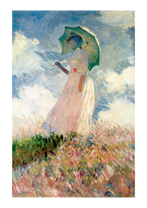 Claude Monet - Field with Umbrella