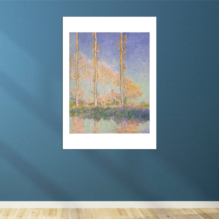 Claude Monet - French Poplars