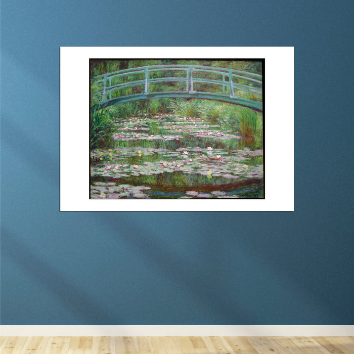 Claude Monet - Japanese Footbridge
