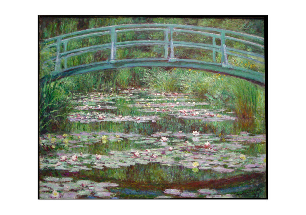 Claude Monet - Japanese Footbridge