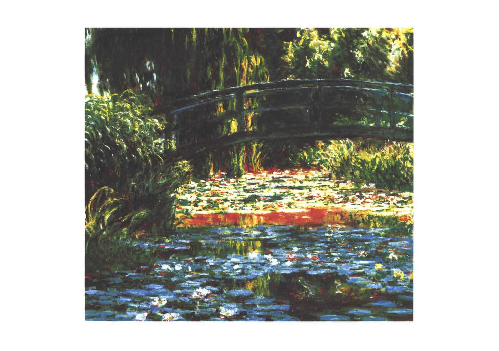 Claude Monet - Japanese bridge in Giverny
