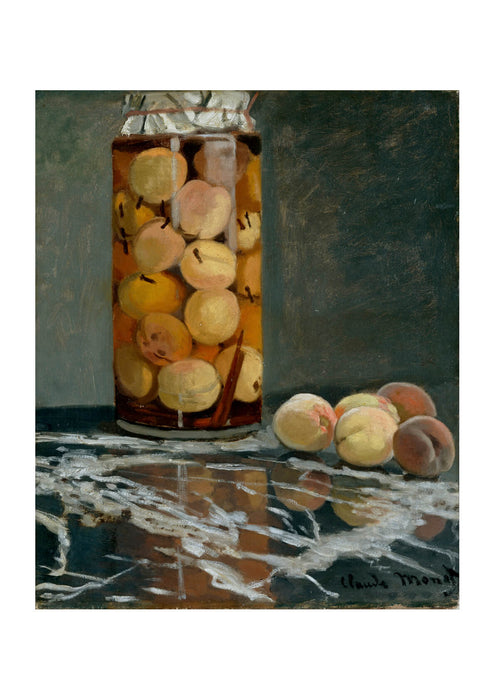 Claude Monet - Jar of Peaches