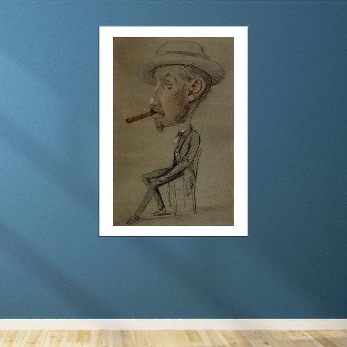 Claude Monet - Man with a Big Cigar