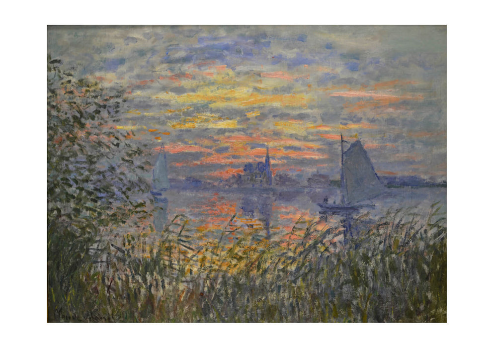 Claude Monet - Marine View with a Sunset