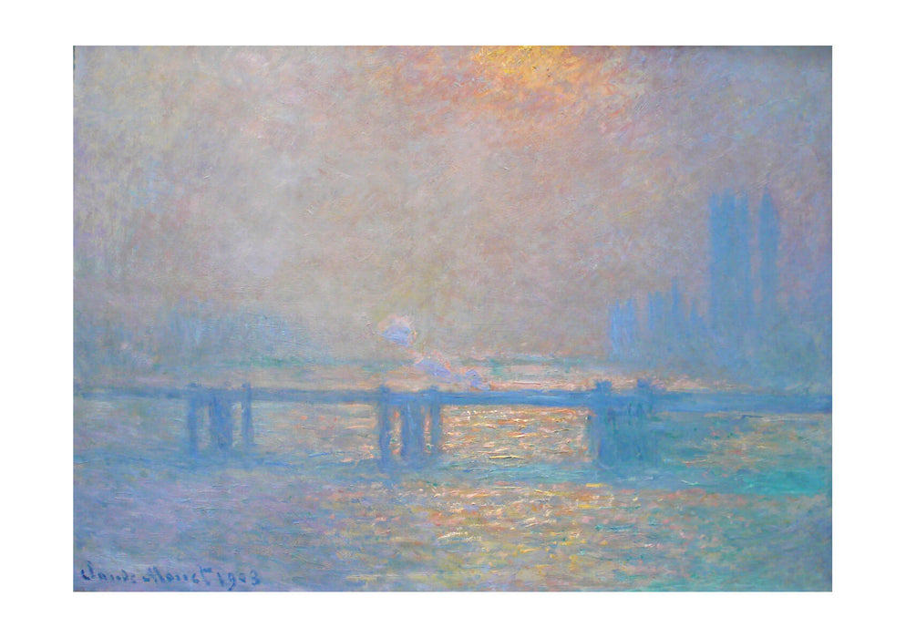 Claude Monet - Monet Tamise Lyon