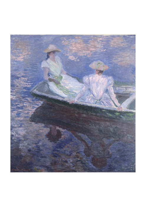 Claude Monet - On the Boat