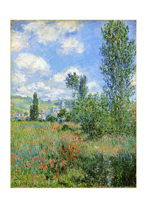Claude Monet - Path in Ile Saint Martin Vetheuil