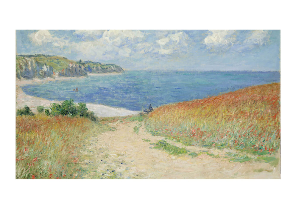 Claude Monet - Path in the Wheat at Pourville 1882