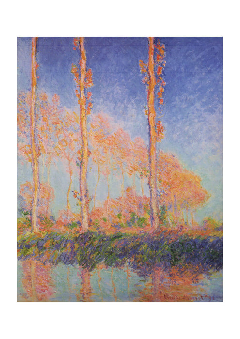 Claude Monet - Poplars Philadelphia