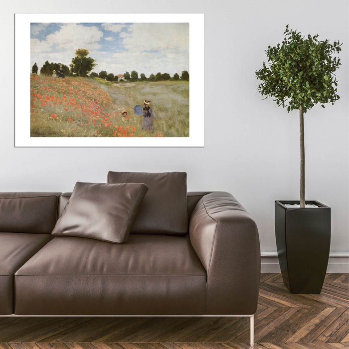 Claude Monet - Poppies in Field