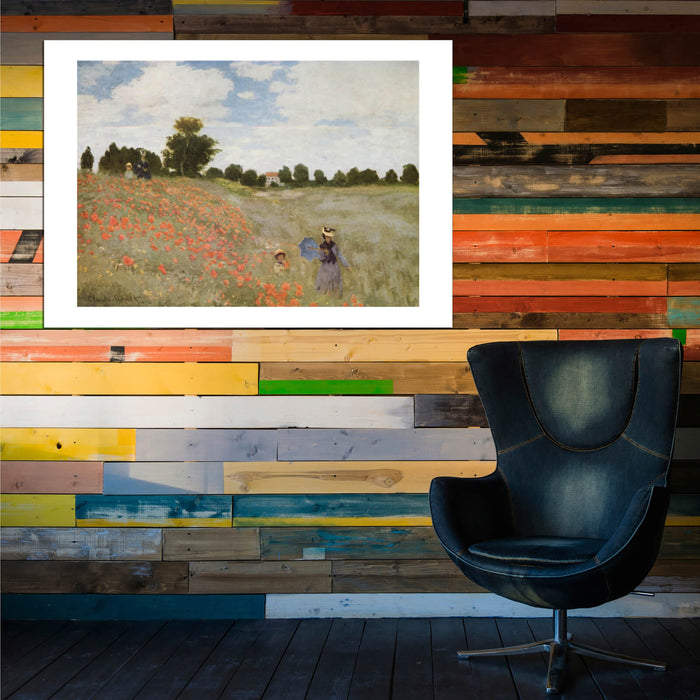 Claude Monet - Poppies in Field