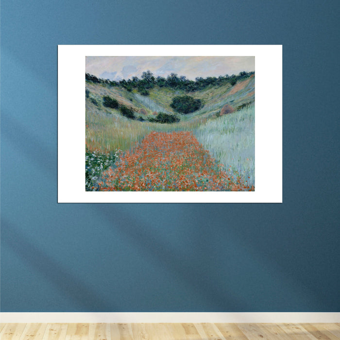 Claude Monet - Poppy Field in a Hollow near Giverny