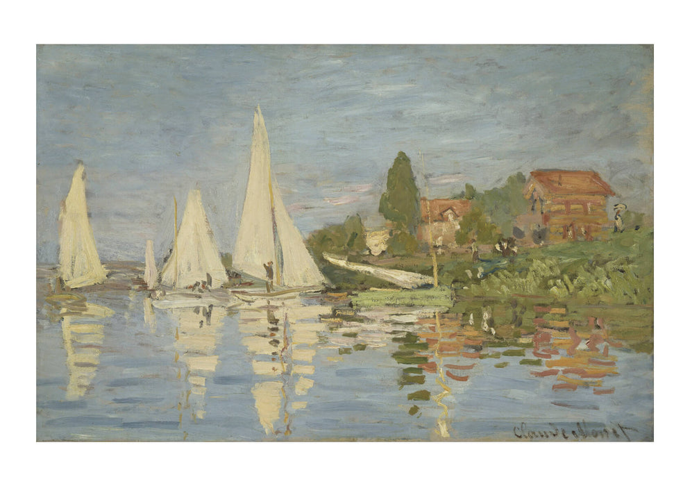 Claude Monet - Regattas at Argenteuil