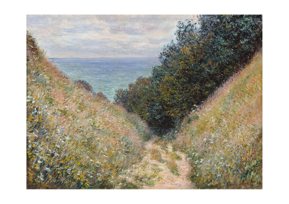 Claude Monet - Road in mountains