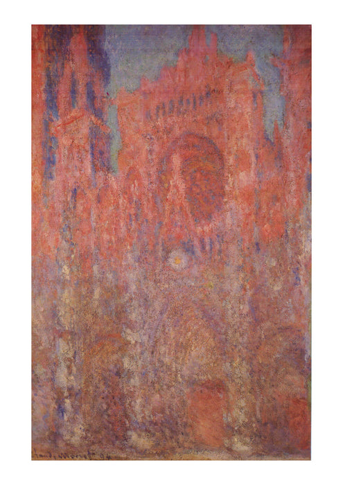 Claude Monet - Rouen Cathedral Facade I