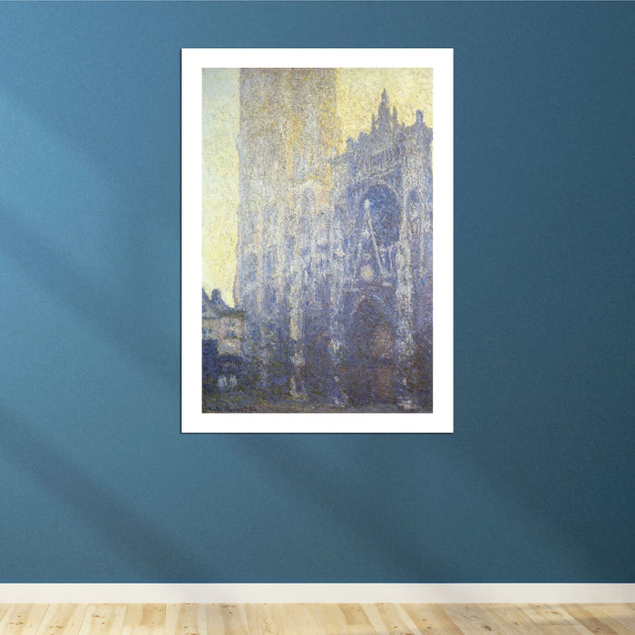 Claude Monet - Rouen Cathedral Facade and Tour dAlbaneI