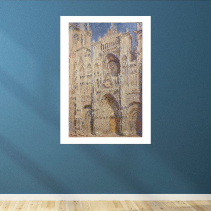 Claude Monet - Rouen Cathedral The Portal (Sunlight)