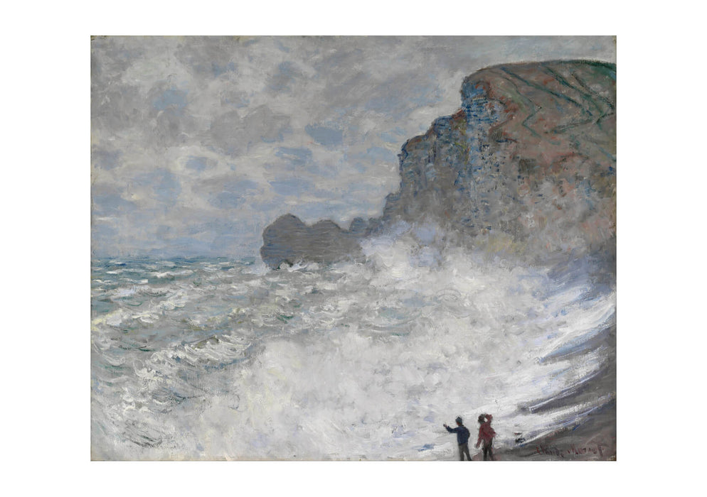 Claude Monet - Rough weather