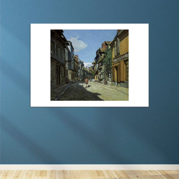 Claude Monet - Rue de la Bavole Honfleur