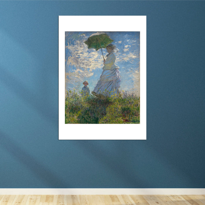 Claude Monet - Stadnding through Clouds