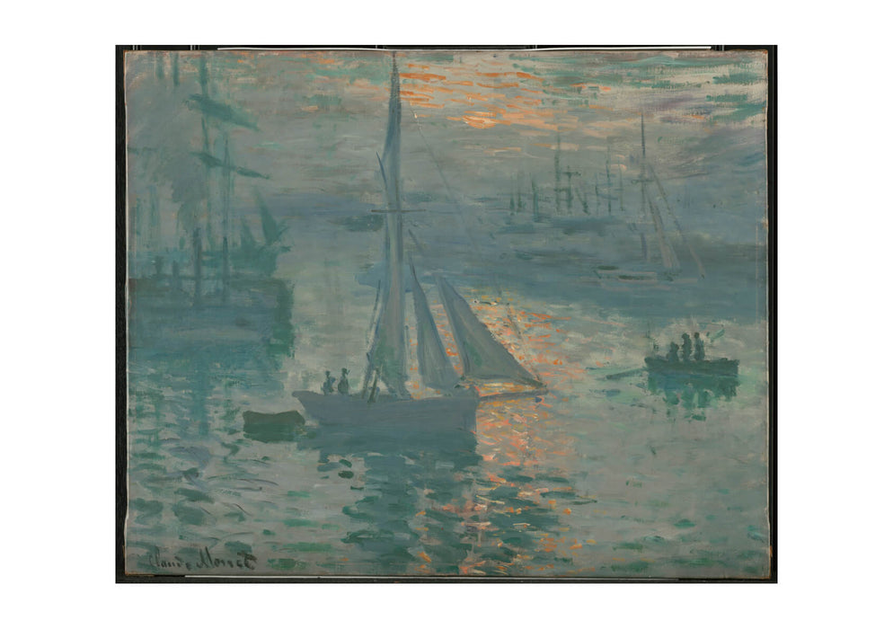 Claude Monet - Sunrise Marine