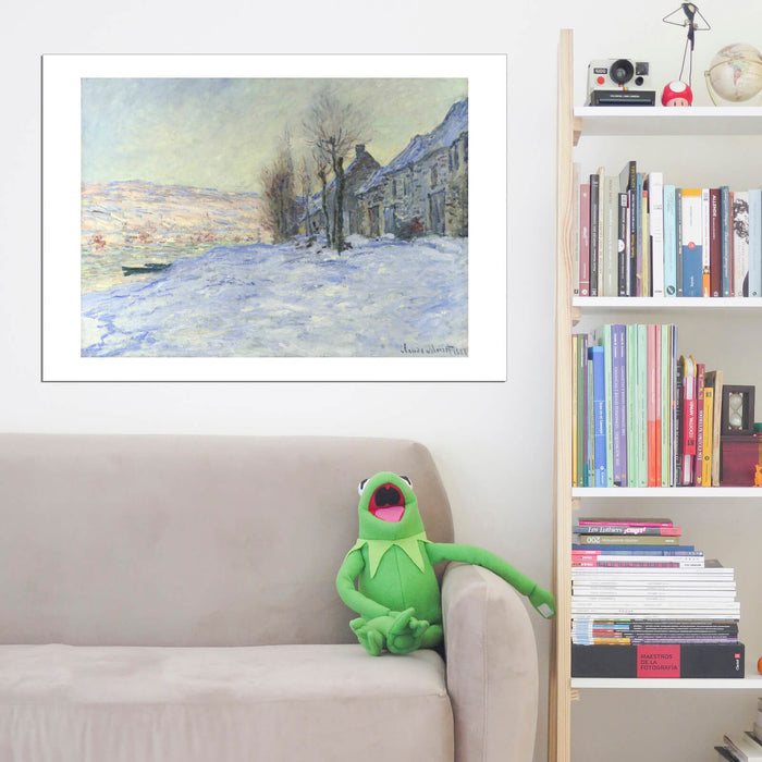 Claude Monet - Sunshine and Snow