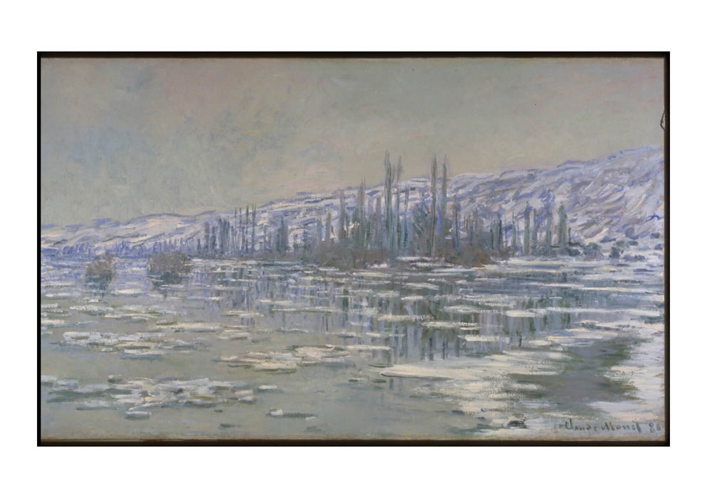 Claude Monet - The Break up of the Ice