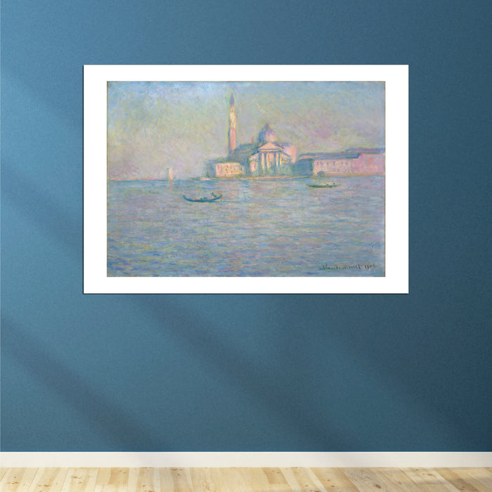 Claude Monet - The Church of San Giorgio Maggiore Venice
