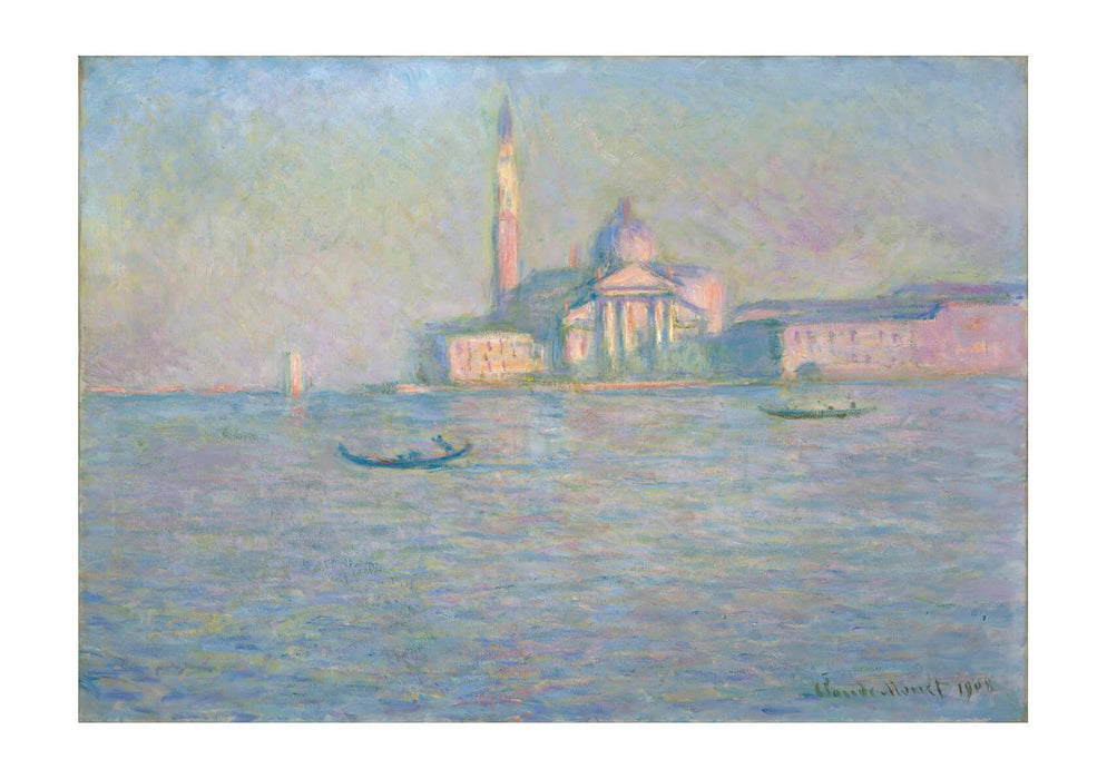 Claude Monet - The Church of San Giorgio Maggiore Venice