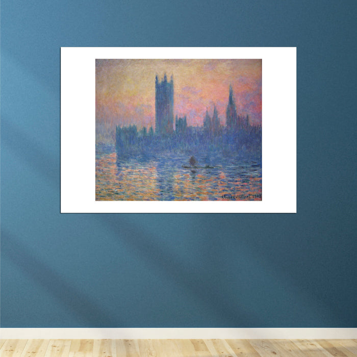 Claude Monet - The Houses of Parliament Sunset
