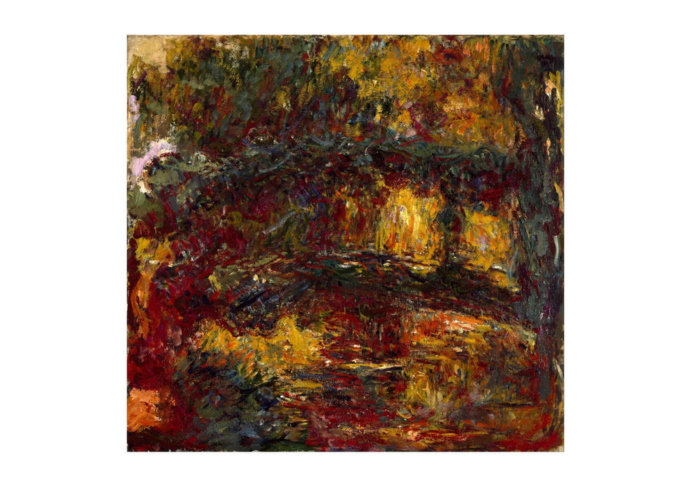 Claude Monet - The Japanese Footbridge Giverny