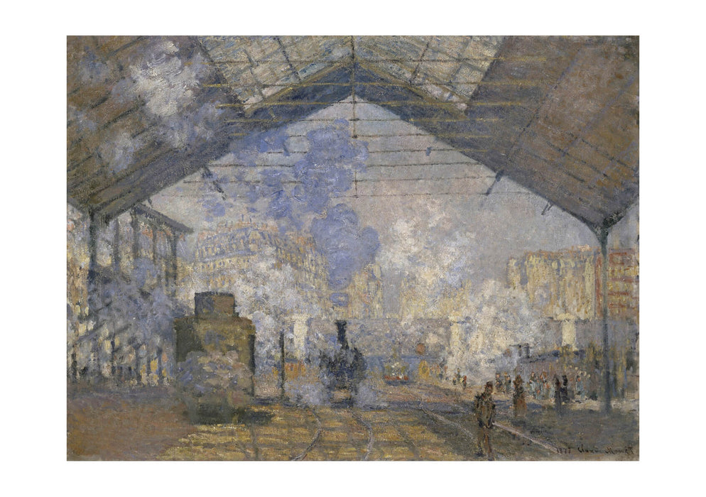 Claude Monet - The Saint Lazare Station