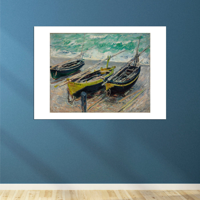 Claude Monet - Three Fishing Boats (2)