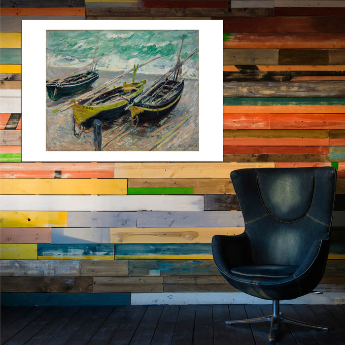 Claude Monet - Three Fishing Boats (2)