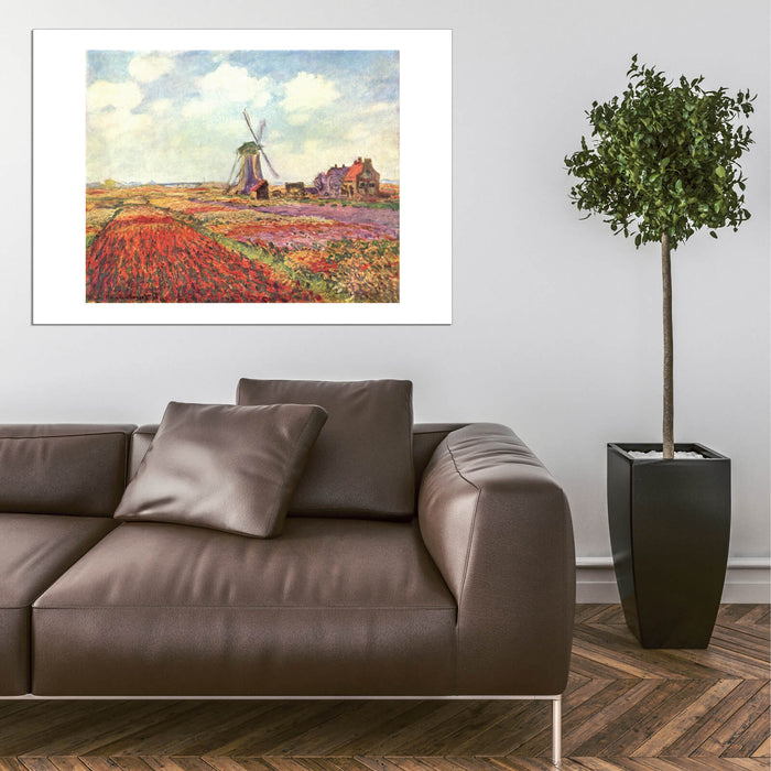 Claude Monet - Tulip fields in Holland