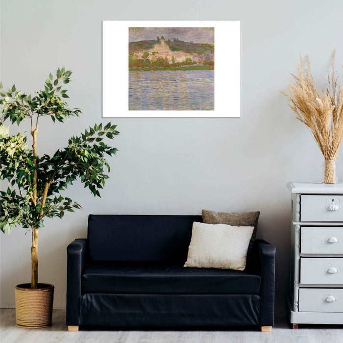 Claude Monet - Vetheuil with water