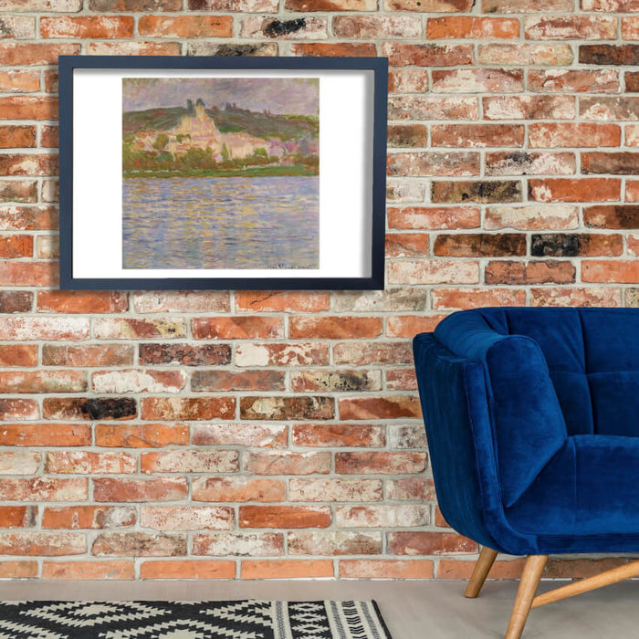 Claude Monet - Vetheuil with water