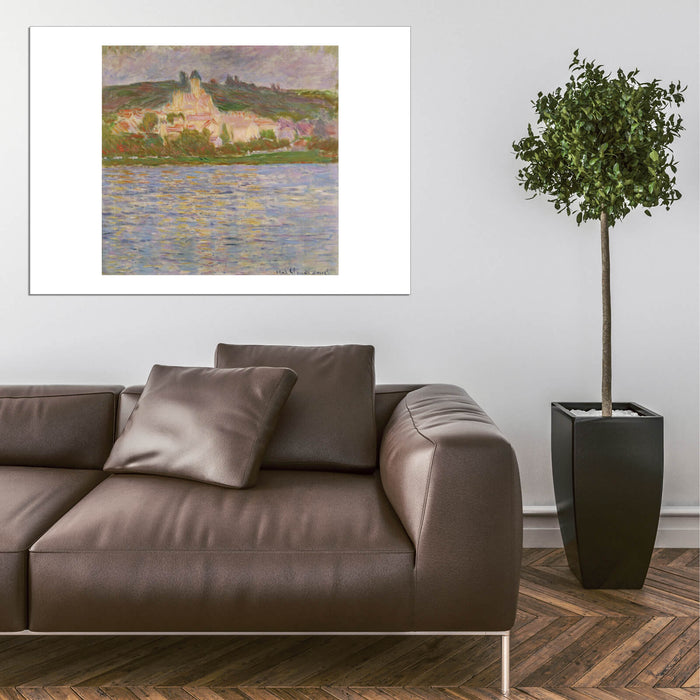 Claude Monet - Vetheuil with water