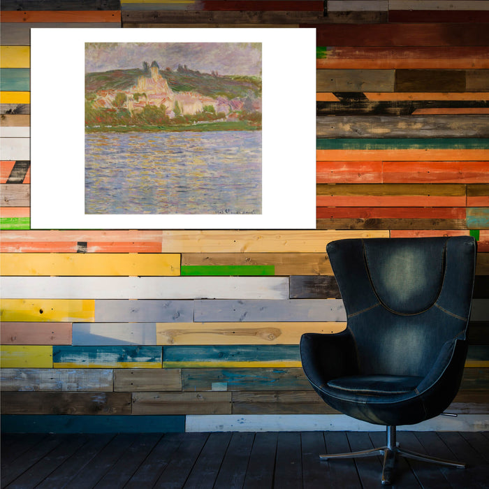 Claude Monet - Vetheuil with water