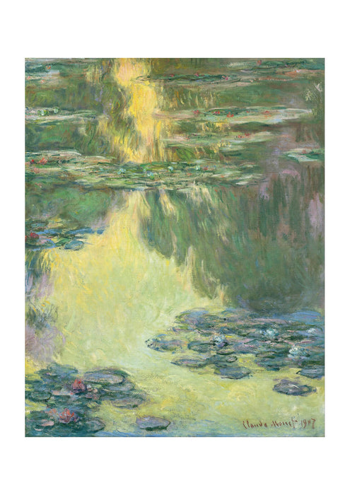 Claude Monet - Waterlilies Green