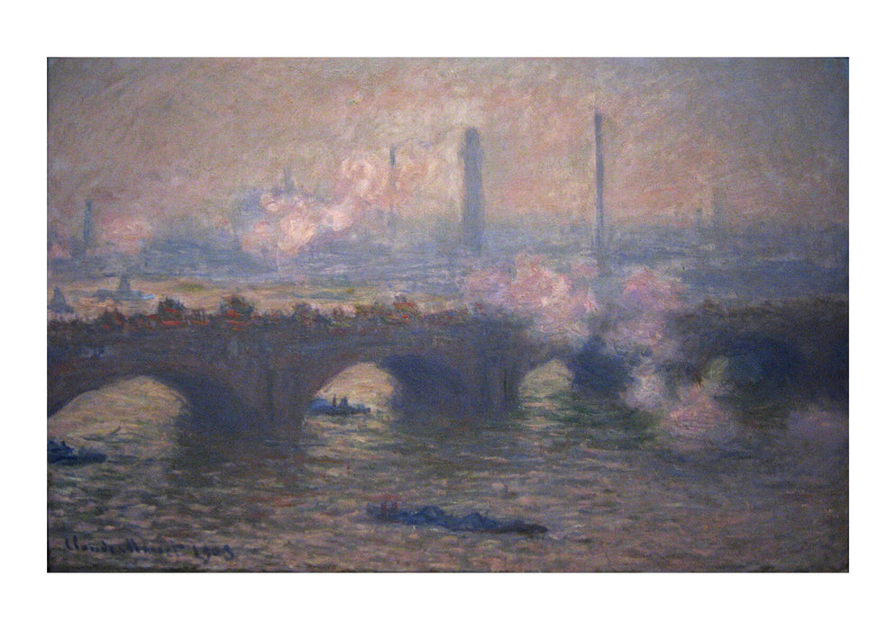 Claude Monet - Waterloo Bridge Gray Day