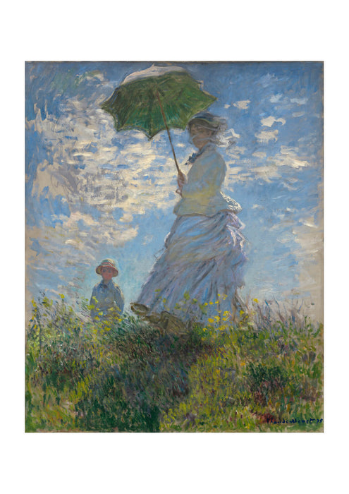 Claude Monet - Woman With A Parasol