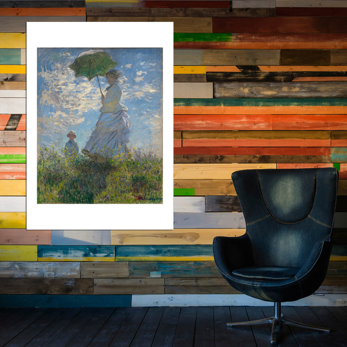 Claude Monet - Woman With A Parasol