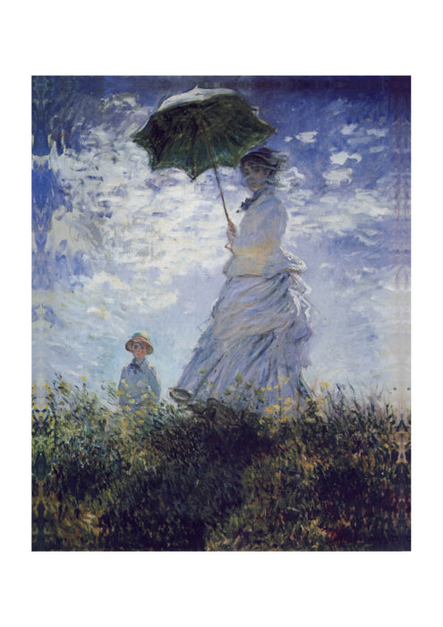 Claude Monet - Women with umbrella (1875)